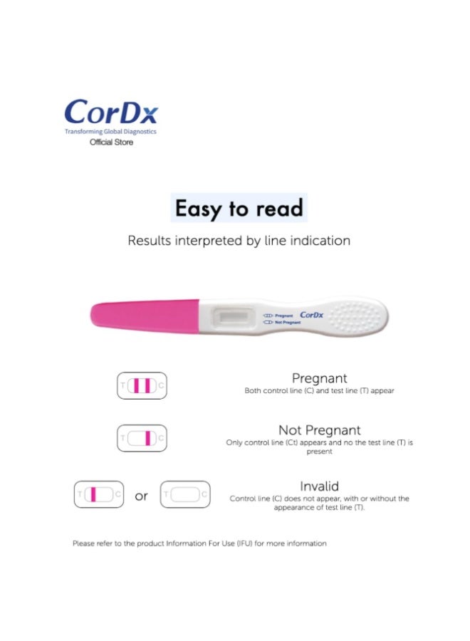 core/Cordx Pregnancy Test Midstream 1s - Image 2